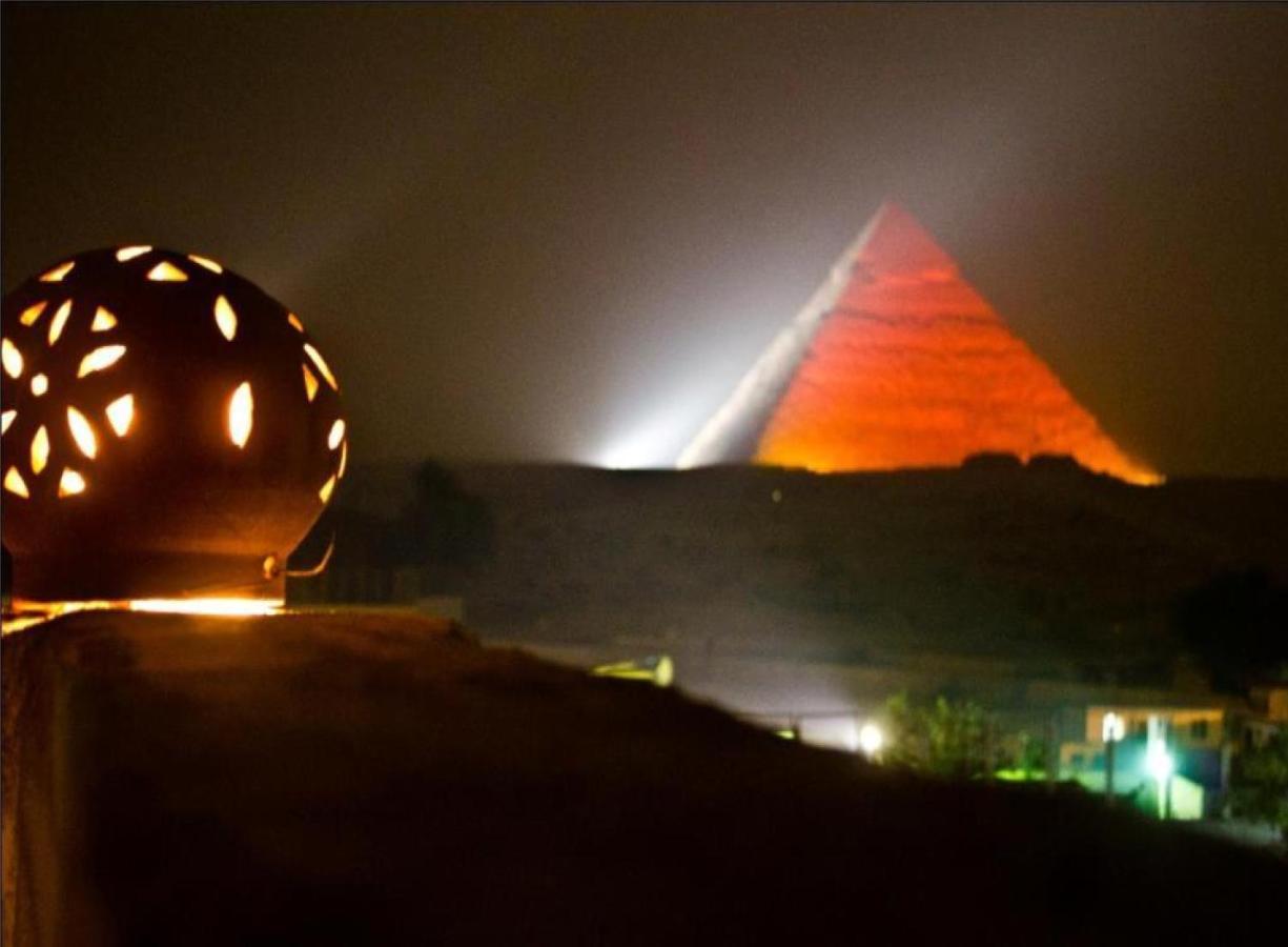Anubis Kingdom Pyramids Hostel Kafrat al Jabal ภายนอก รูปภาพ