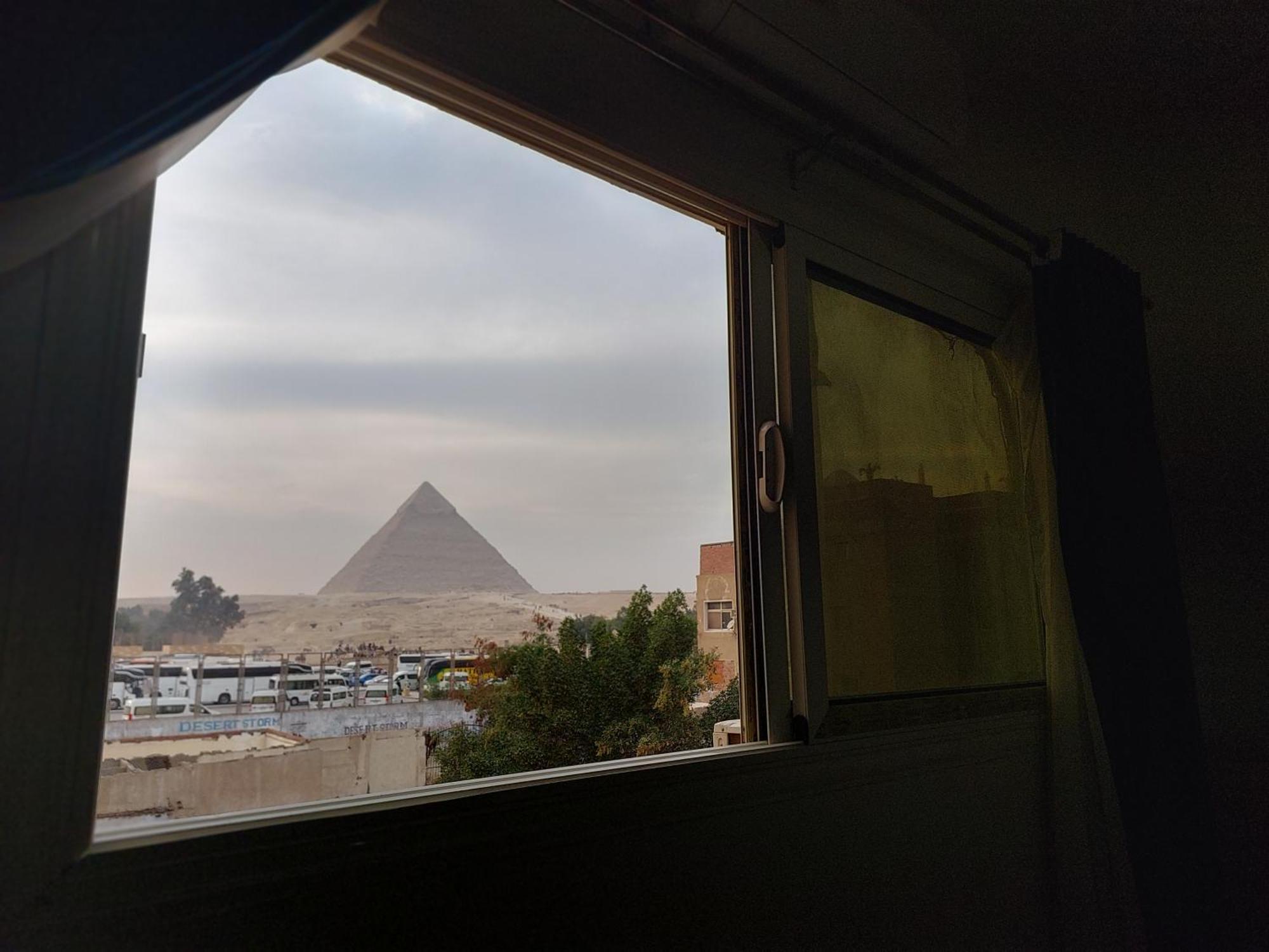 Anubis Kingdom Pyramids Hostel Kafrat al Jabal ภายนอก รูปภาพ