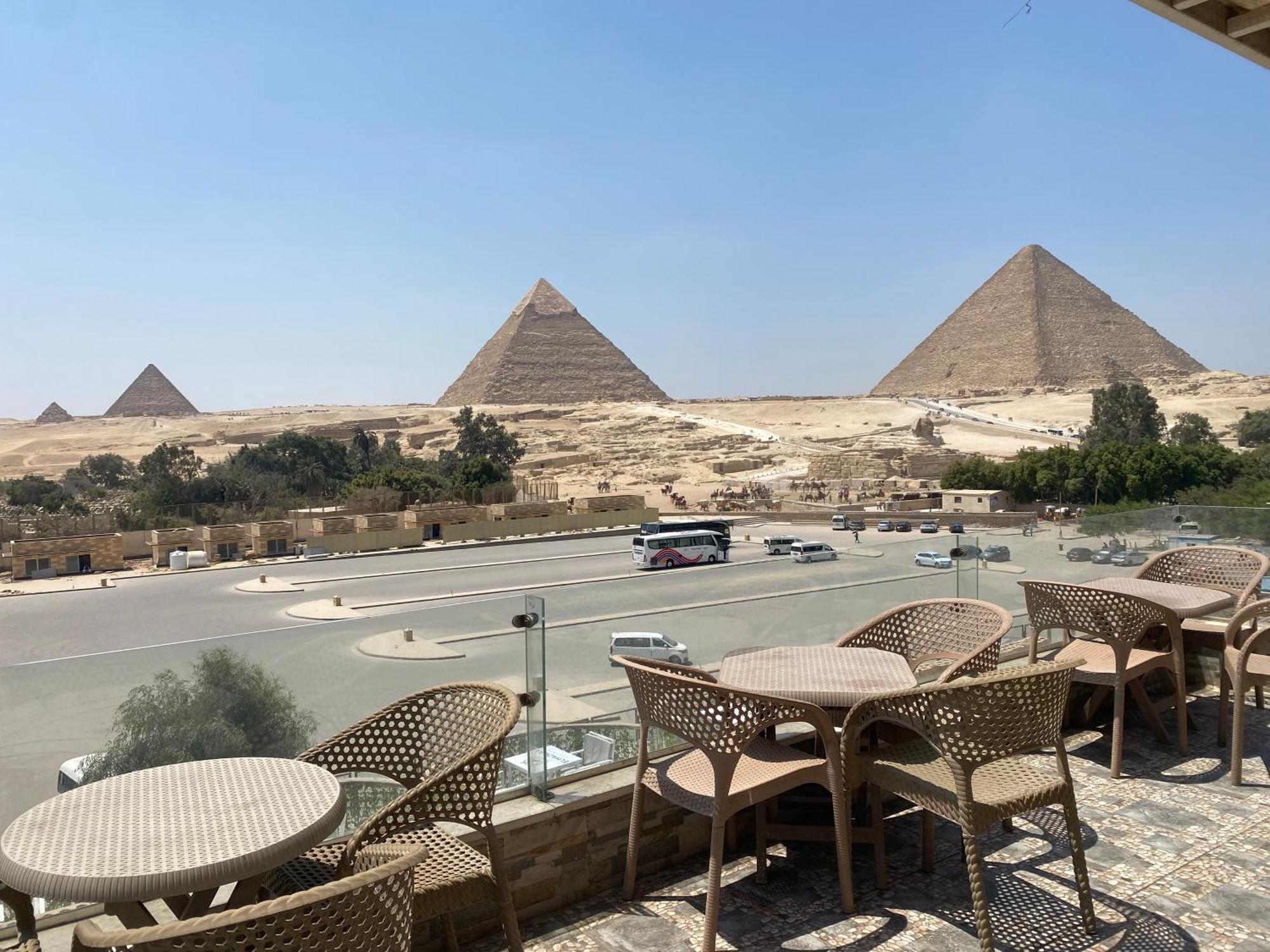 Anubis Kingdom Pyramids Hostel Kafrat al Jabal ภายนอก รูปภาพ