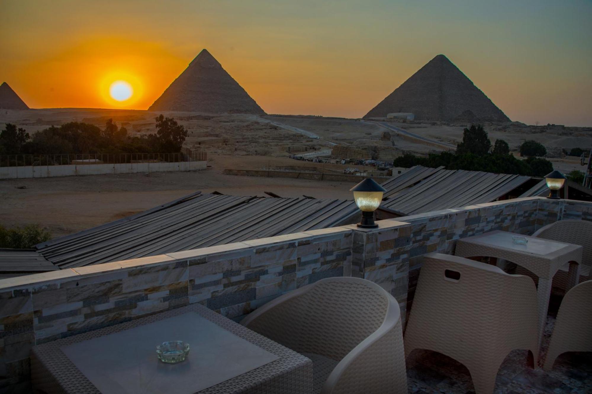 Anubis Kingdom Pyramids Hostel Kafrat al Jabal ภายนอก รูปภาพ