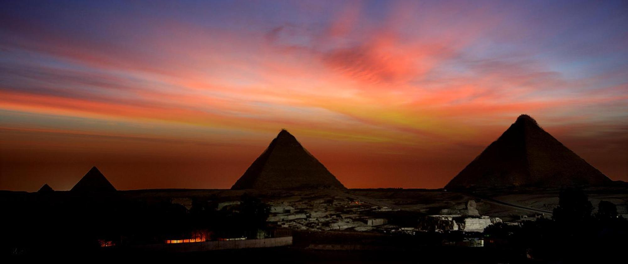 Anubis Kingdom Pyramids Hostel Kafrat al Jabal ภายนอก รูปภาพ