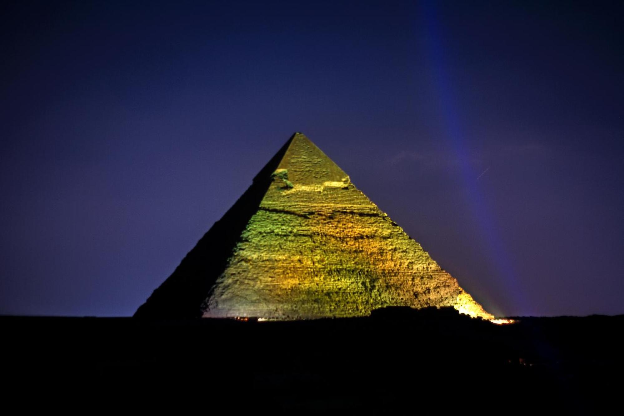 Anubis Kingdom Pyramids Hostel Kafrat al Jabal ภายนอก รูปภาพ